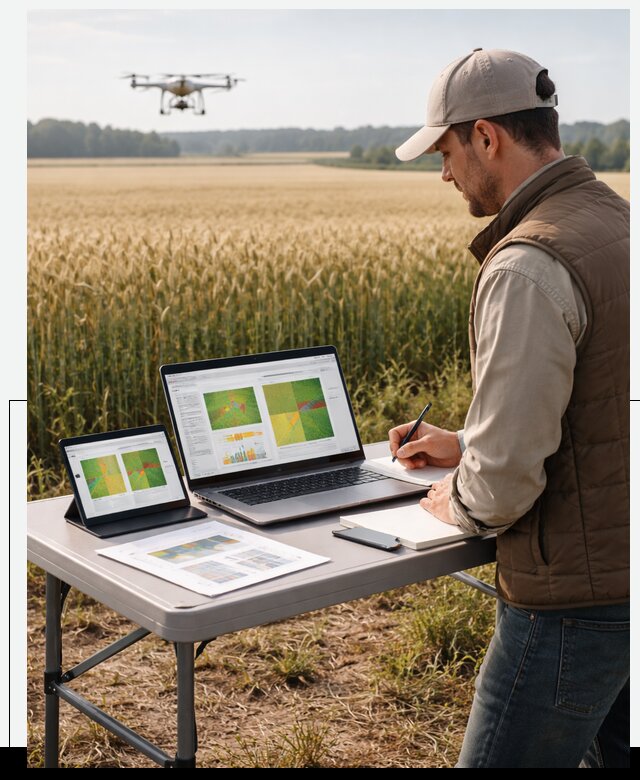 Система AI прогнозирования урожайности для точных агрономий в Заинске