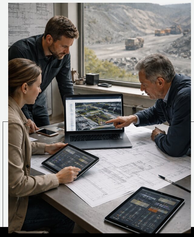 Разработка и внедрение систем для горнодобычи в Заинске