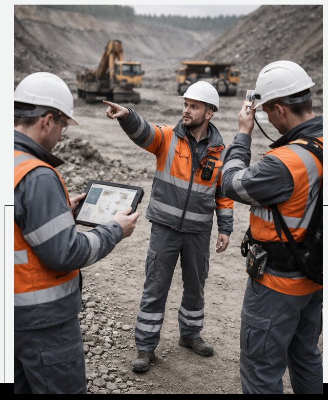 Система контроля персонала для горнодобывающей отрасли в Заинске