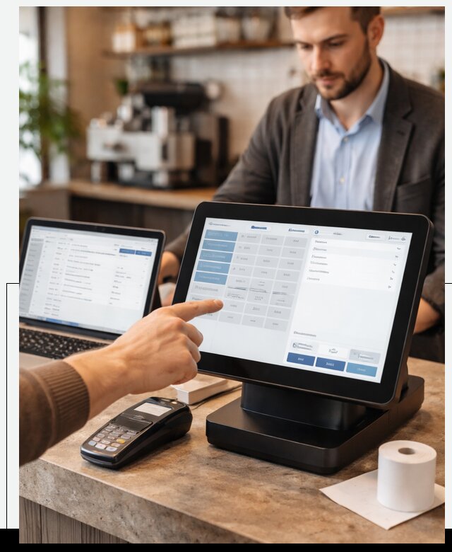 Кассовое ПО и POS системы под ключ в Заинске с поддержкой