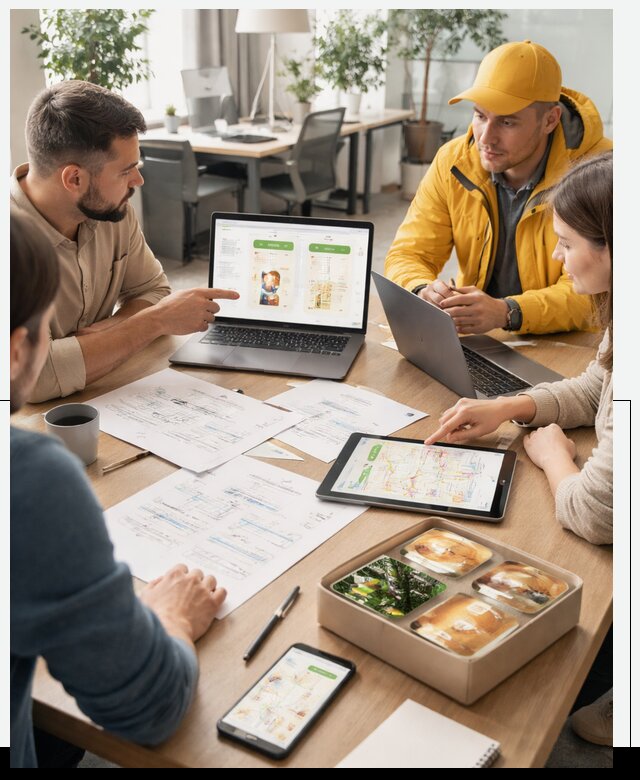 Разработка агрегатора доставки еды в Заинске от 15254 р., АвикейЗнс